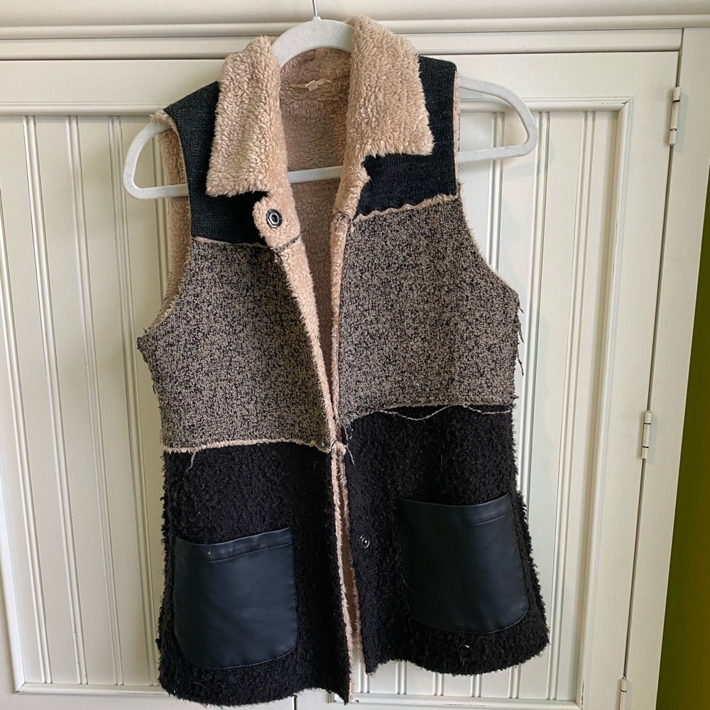Cozy vest.